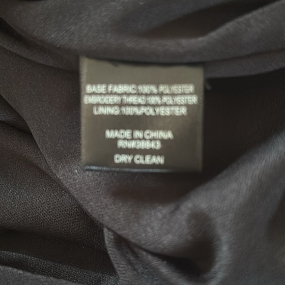 Sam Edelman size 6 sequin Floral Black Maxi Dress - Picture 9 of 9